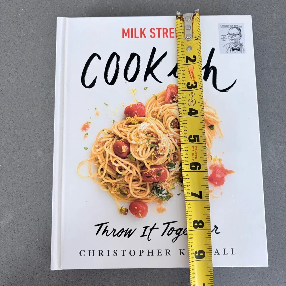 Milk Street Cookish Throw It Together Christopher Kimball Hardcover Cookbook